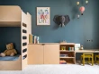 Après : Une chambre pour enfants avec des meubles sur mesure