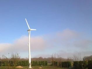 Une éolienne dans mon jardin