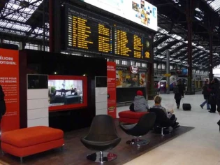 Ikea tient salon... en gare de Lyon !