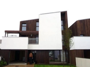 Des maisons bois à l'allure contemporaine