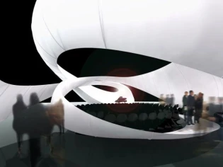 Zaha Hadid compose un tourbillon pour Bach