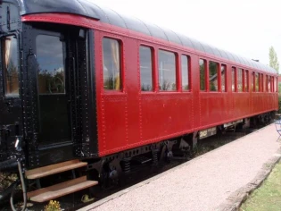 Un wagon-lit des années 30 converti en hôtel