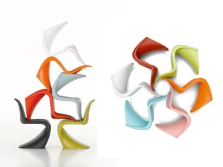 La Panton Chair, une fantaisie pop