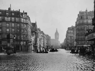 Paris inondé en 1910... et demain ?