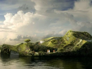 Un spa végétal flottant bientôt construit à Amsterdam