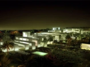 Un musée d'archéologie enfoui dans des jardins marocains