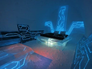 Une cyber suite version glacée pour le film Tron 