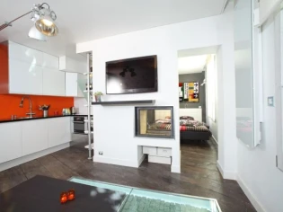 Un mini appartement inspiré du "Paris branché"