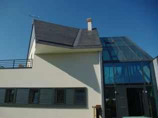 Une maison à énergie positive estampillée Saint-Gobain 