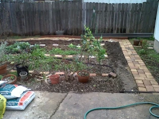 Installer une allée de dalles dans le jardin 