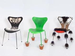 Une chaise mythique, trente possibilités artistiques