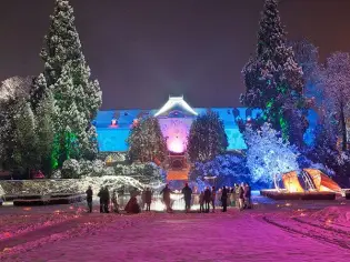 Voyage au Pays des étoffes et de Noël, au Parc de Wesserling