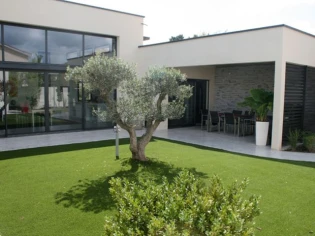 Une maison inspirée de la Rome antique