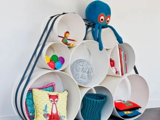 Des rangements malins et ludiques pour les petits