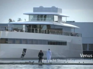 "Venus", le yacht de Steve jobs, signé Philippe Starck