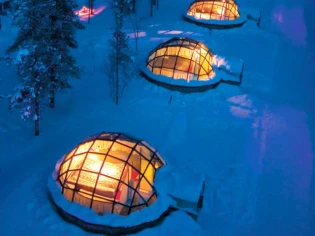 Une nuit dans un igloo