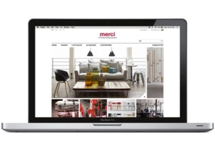 Le concept-store Merci débarque sur Internet