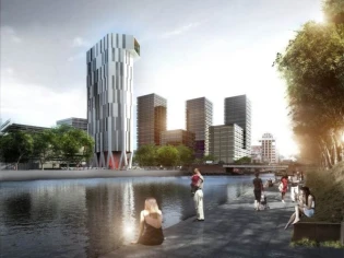 Une tour de logements à énergie positive pour Strasbourg