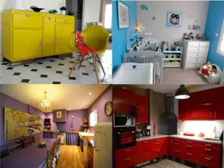 Votez pour votre intérieur coloré préféré !