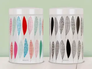 Des plumes stylisées pour un nouveau design chez Brabantia