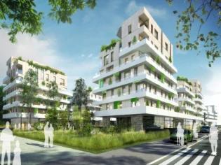 Jacques Ferrier présente le futur écoquartier à Saint-Germain-en-Laye  