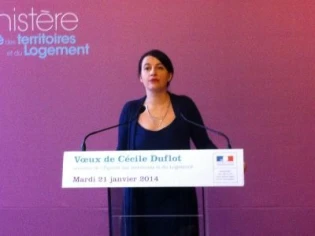 "2014 sera une année de combat" (Cécile Duflot)