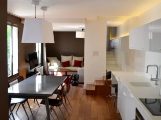 Un appartement remis en lumière par un décloisonnement