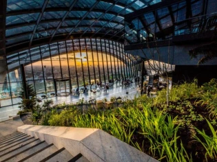 A Londres, un jardin inauguré à plus de 160 m de haut !