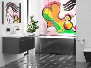 L'art contemporain comme solution pour rénover sa cuisine et sa salle de bains