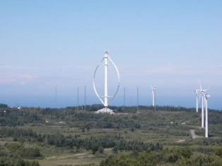 Après les skis, voilà les éoliennes paraboliques