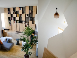 Des meubles en bois sur-mesure pour restructurer un appartement bordelais