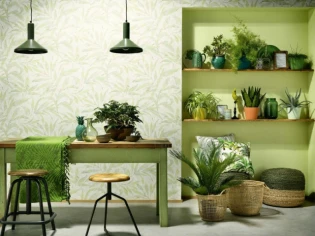 Couleur de l'année : osez le vert Greenery de Pantone dans la déco !