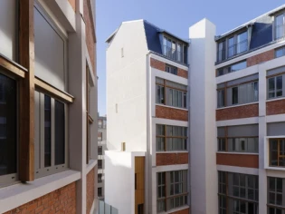 Une laiterie parisienne transformée en logements 