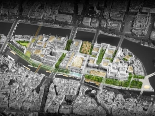 Voici à quoi pourrait ressembler l'Île de la Cité à l'horizon 2040...