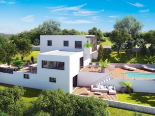 Une villa contemporaine à flanc de colline mise sur la vue panoramique