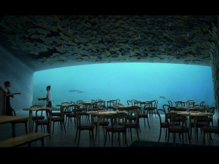 Under, un restaurant sous-marin... pour flirter avec les abysses