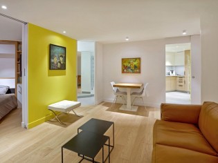 Un appartement de 60 m2 métamorphosé gagne en espace et luminosité