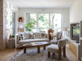 Rénovation d'un duplex avec terrasse sur la forêt de Meudon