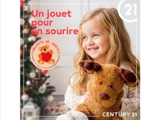 Une collecte de jouets organisée par un réseau d'agences immobilières