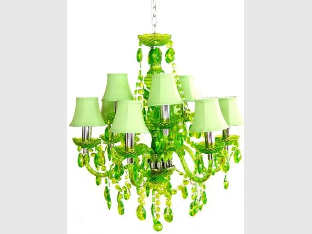 Lustre vert Romeo