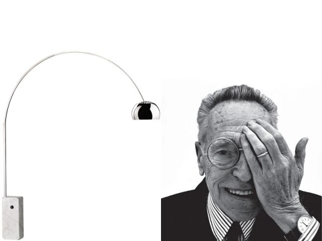 lampe arco achille castiglioni photo une