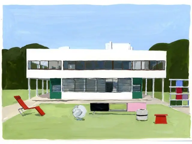 essayage un villa savoye