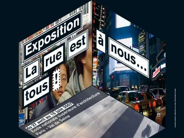 la rue est à nous expo affiche