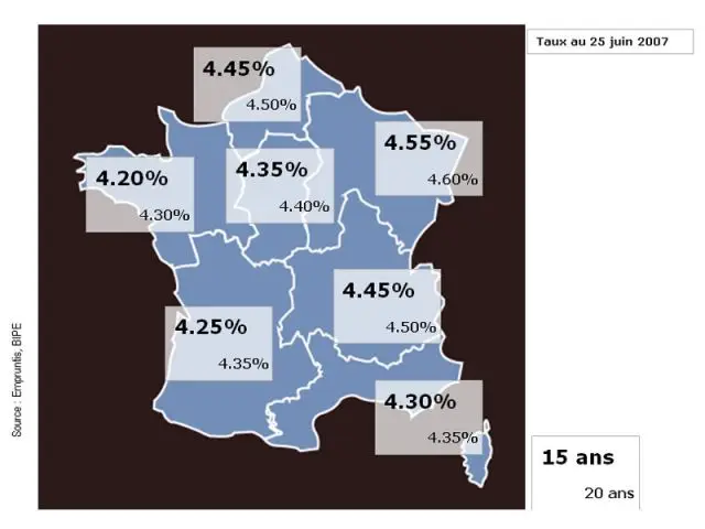 carte crédit immobilier disparité régionale