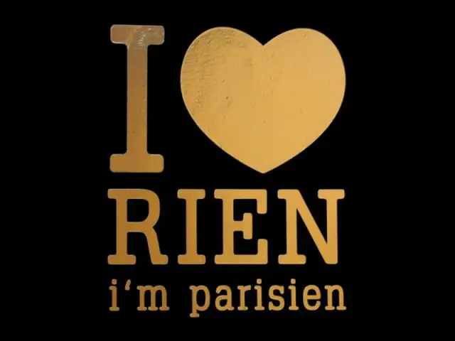 Paristic I love rien