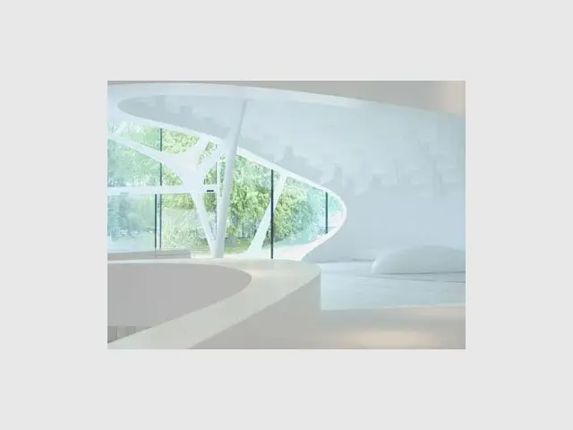 glass cube interieur