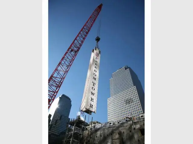 piliers WTC freedom tower