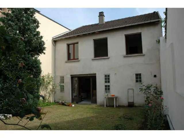 Façade arrière - maison Suresnes