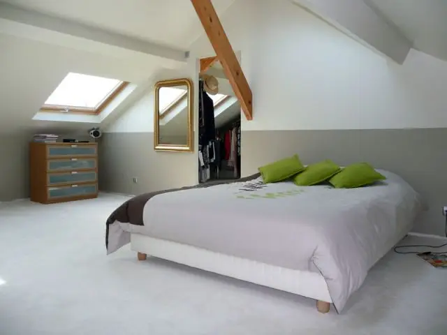 Chambre parentale - maison Suresnes