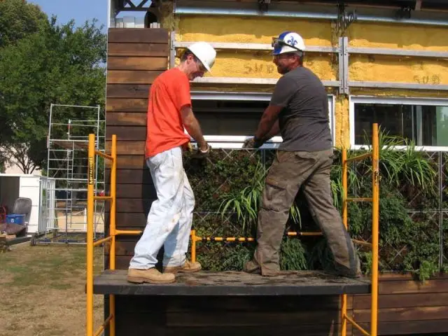 Installation végétaux - Solar Decathlon